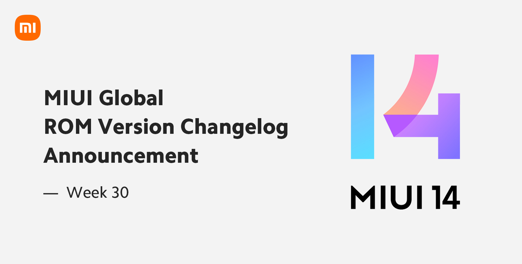 Miui global 14.0 3