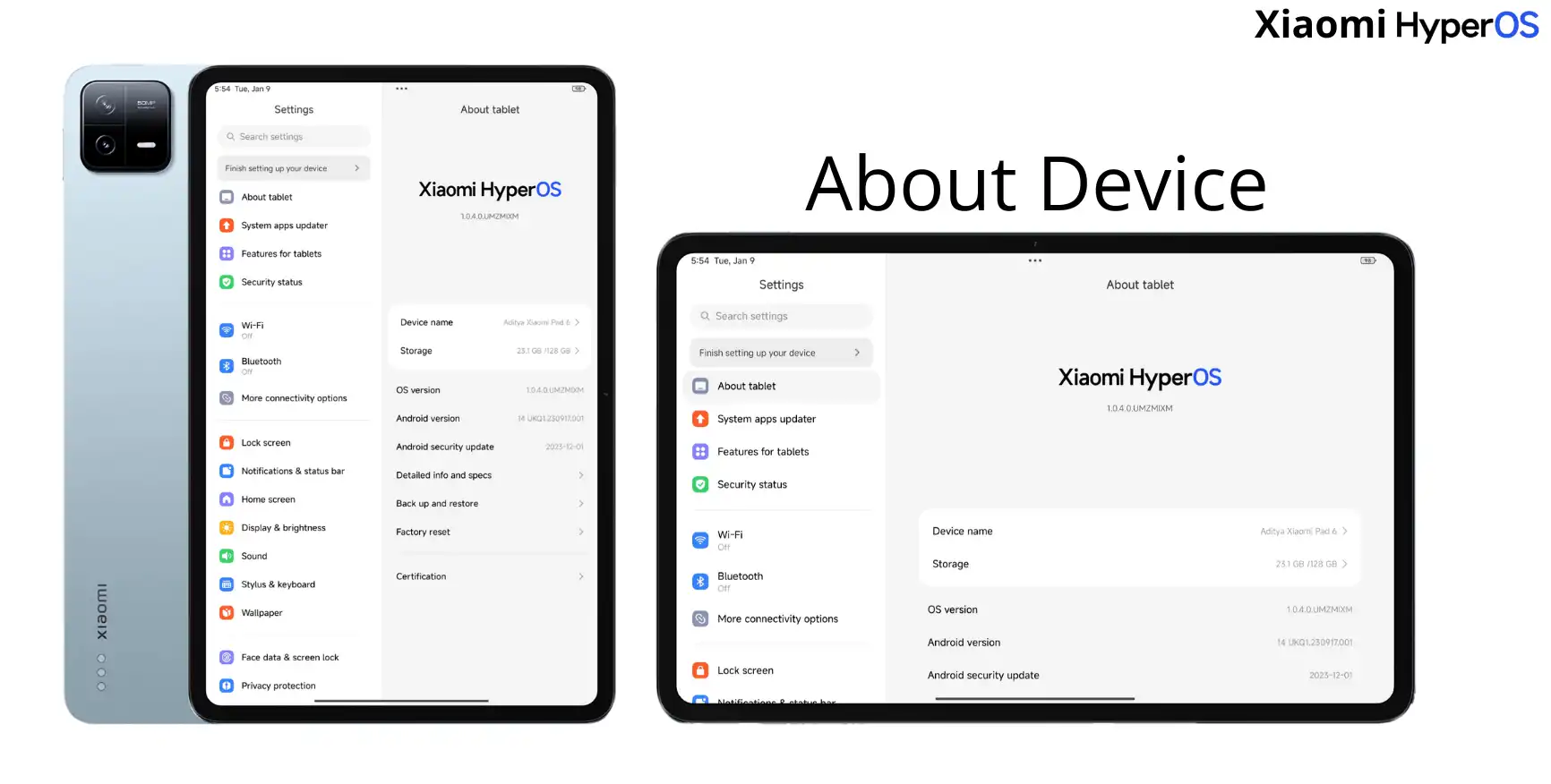 Introducing Xiaomi HyperOS For Pad: Revolutionizing the Tablet