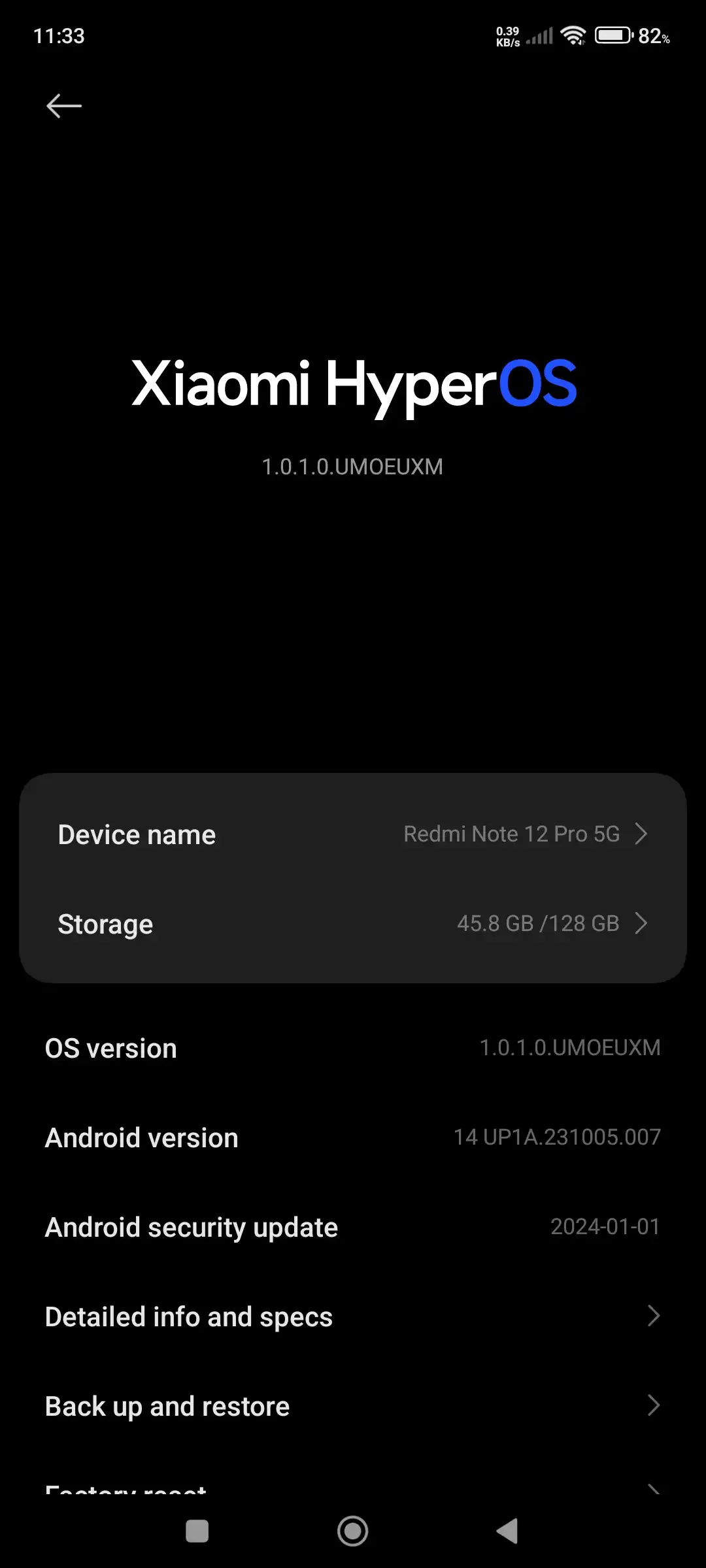 Redmi Note 12 Pro 5G: HyperOS Updates are now available in Global and EEA -  Tech Mukul