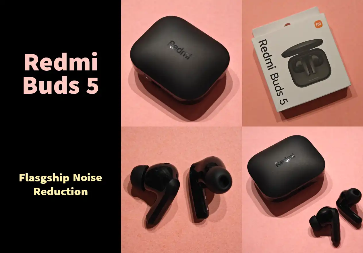 Xiaomi Redmi Buds 5 Pro - Réduction de Bruit (ANC) - Noir