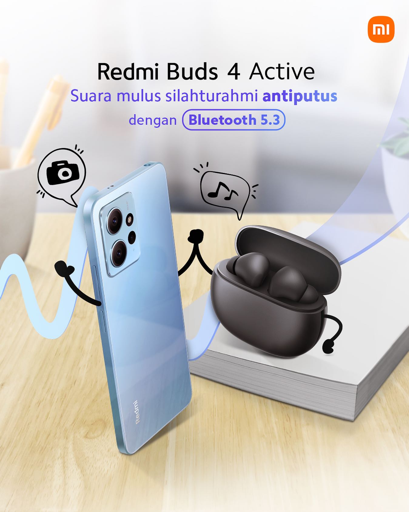 Redmi buds 4 active подключение к компьютеру