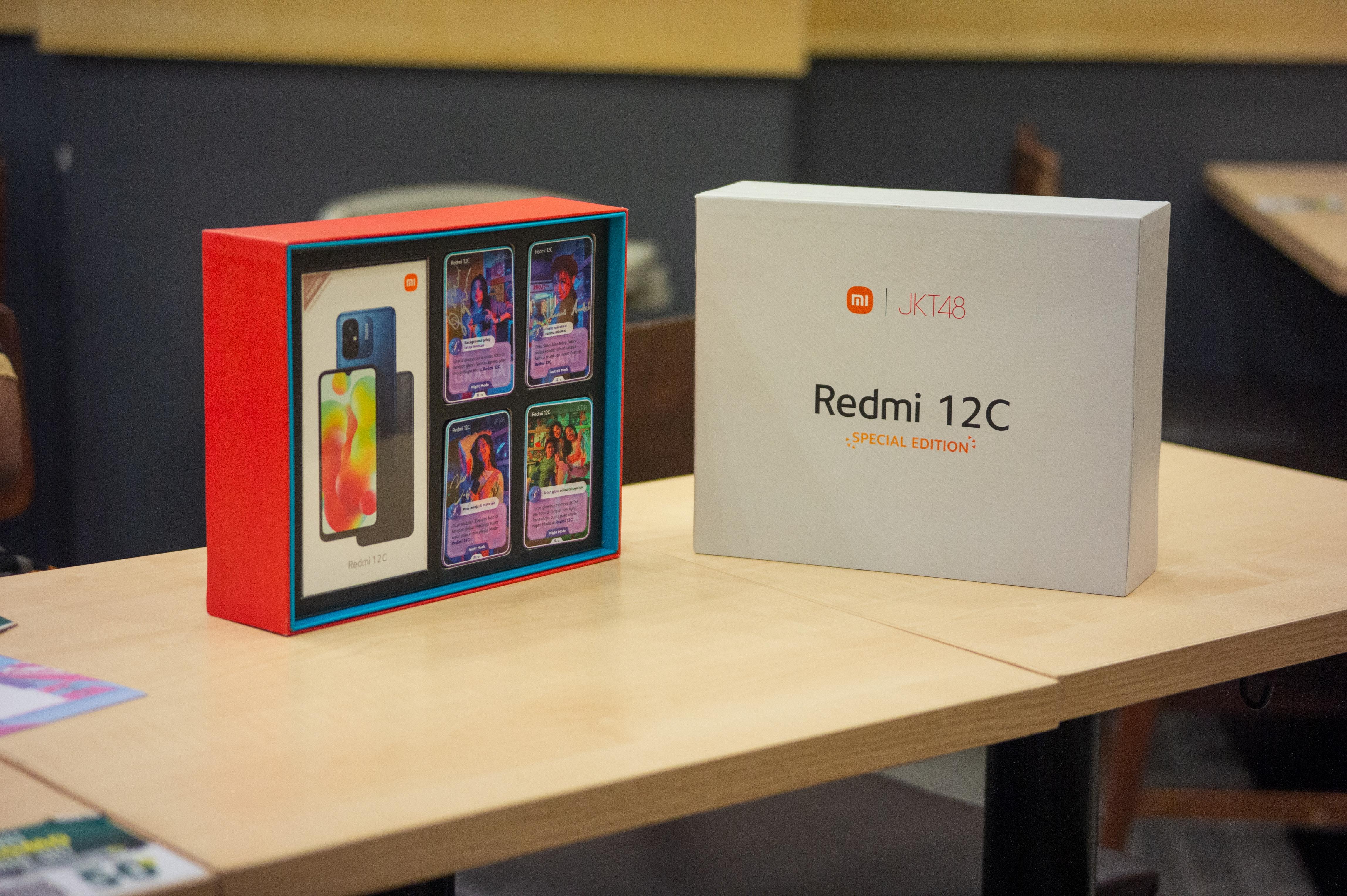 Unboxing Redmi 12C X JKT48 Special Edition Box Xiaomi Community 