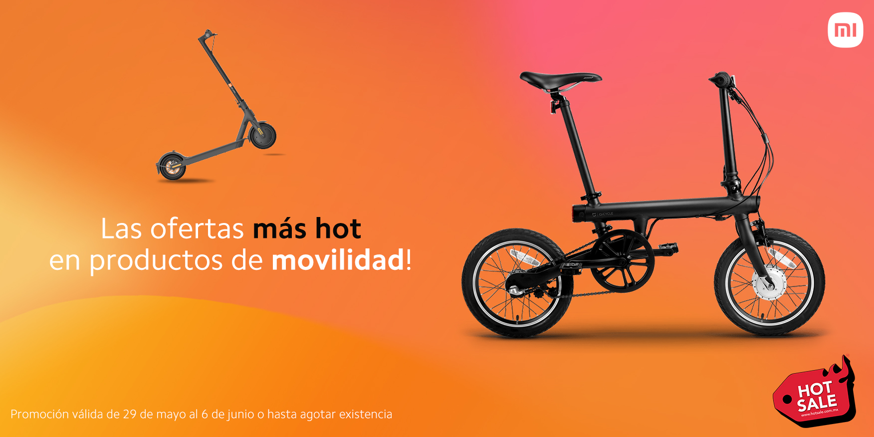 Scooters y Bicicletas Xiaomi