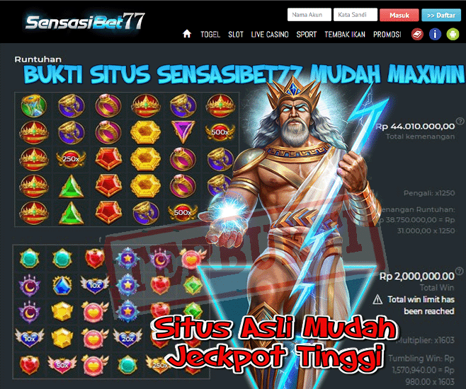 Sensasibet77: Slot Shopeepay Gacor 5000 10000 Tanpa Potongan