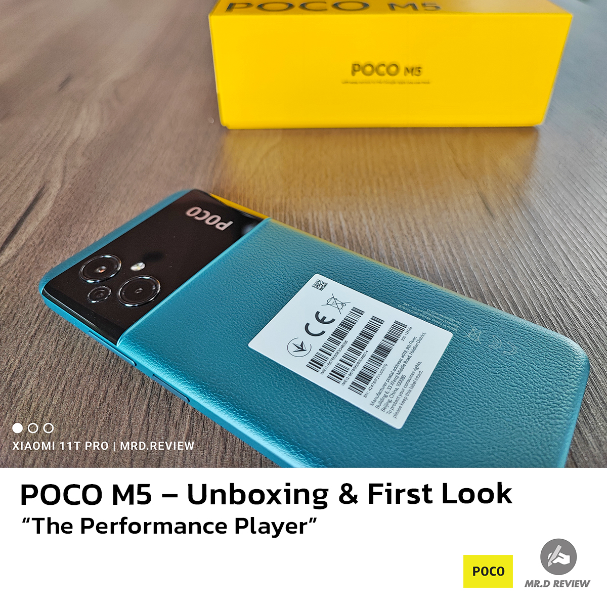 POCO M5 Unboxing and First Impressions